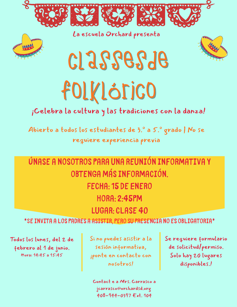 Classes de Folkorico