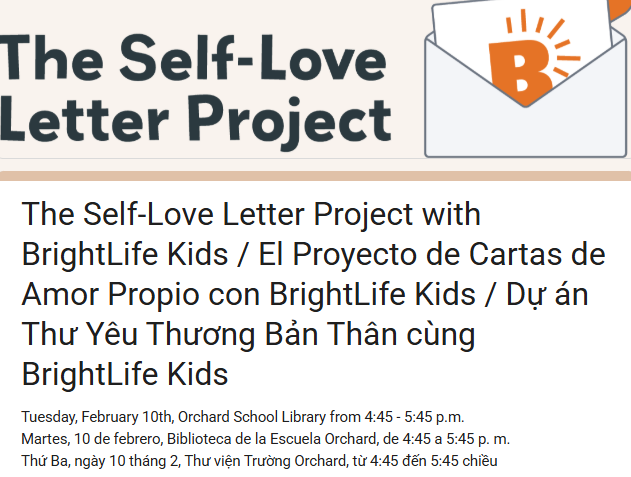 The Self-Love Letter Project