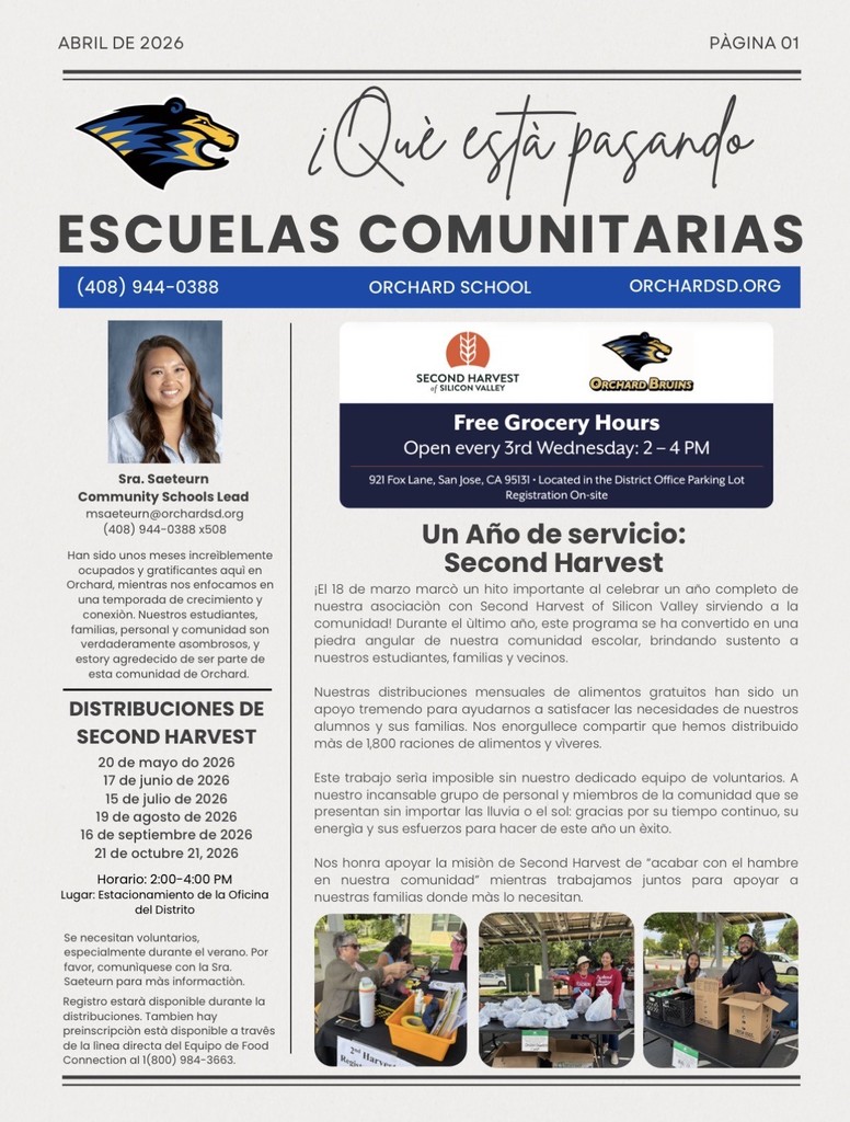  April 2026 Community Schools Newsletter