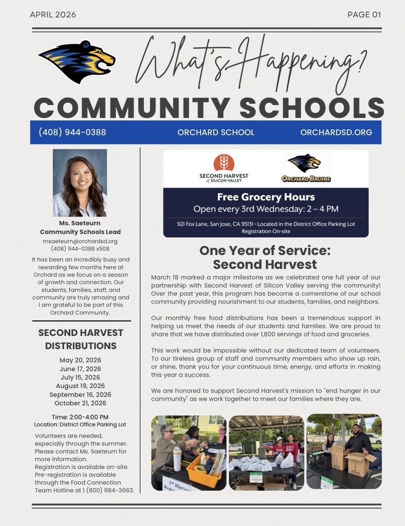  April 2026 Community Schools Newsletter