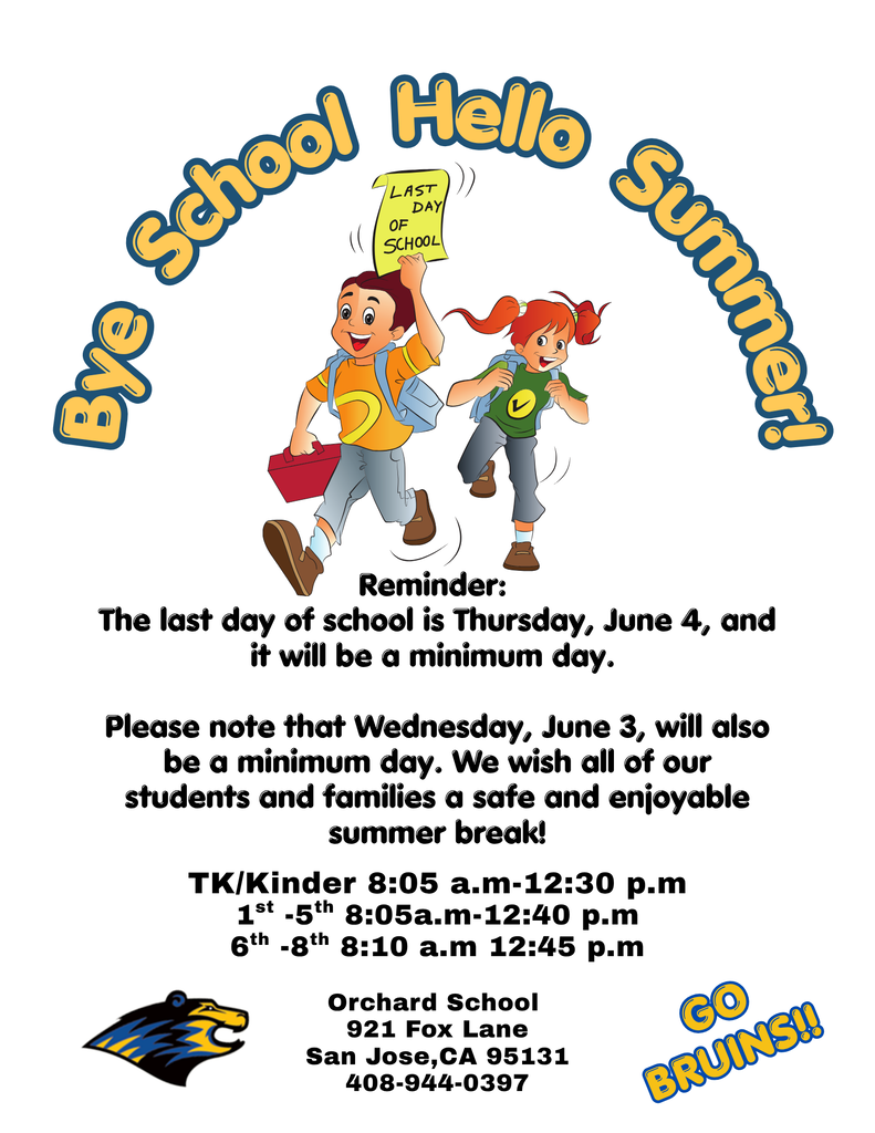 Last Day Of School!