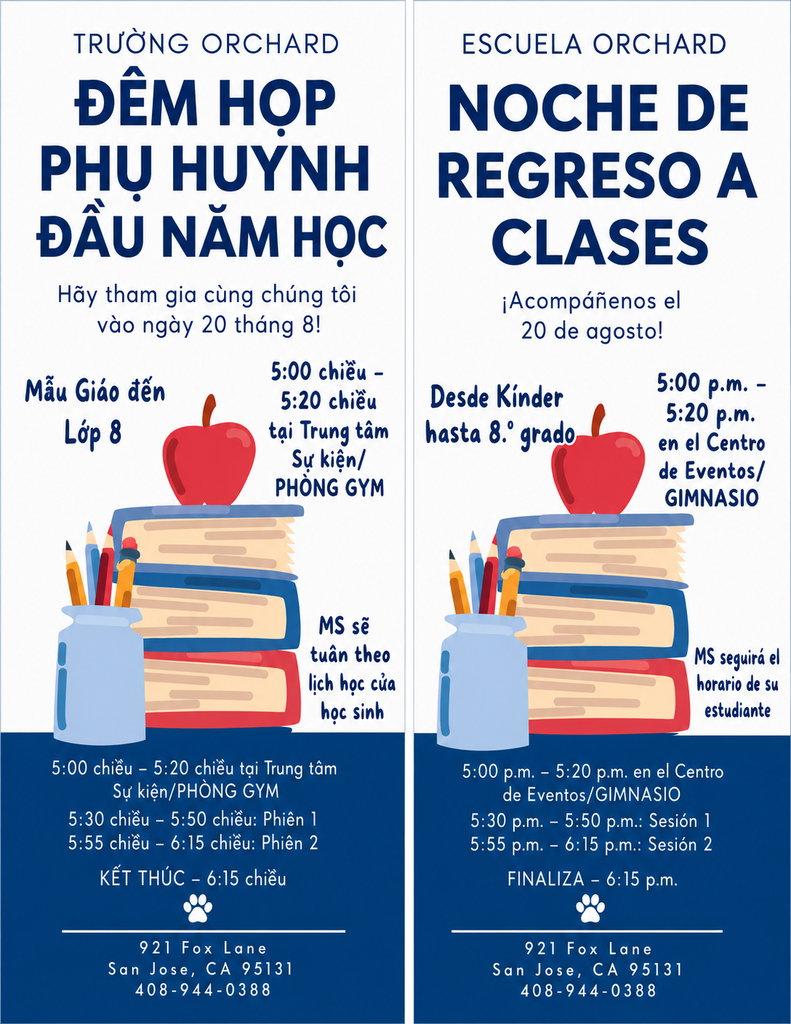 BACK TO SCHOOL !