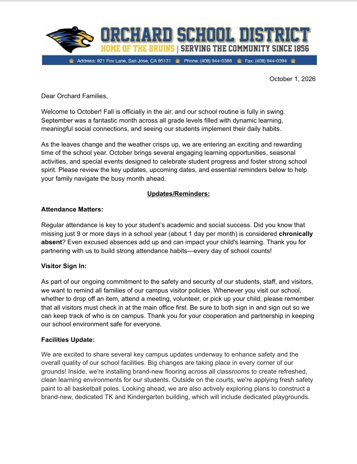 26-27_Parent Newsletter-October
