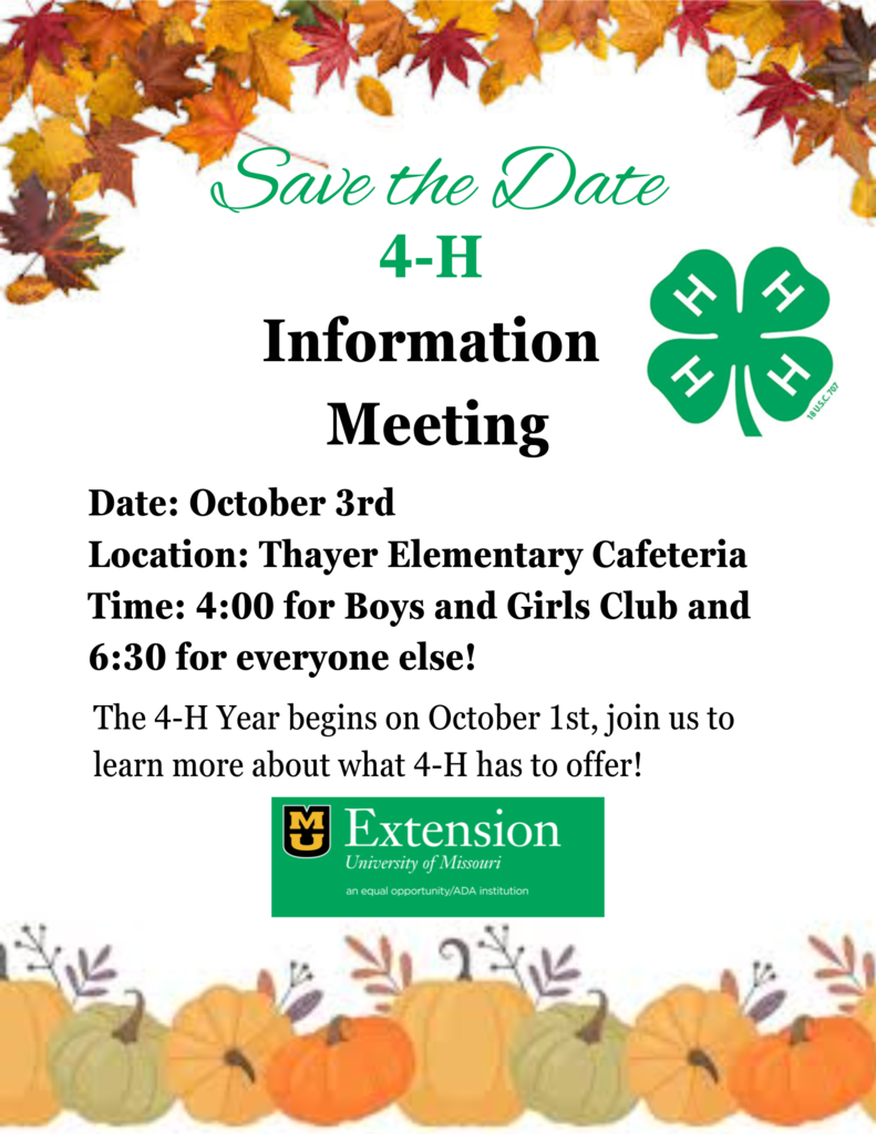 4-H Meeting