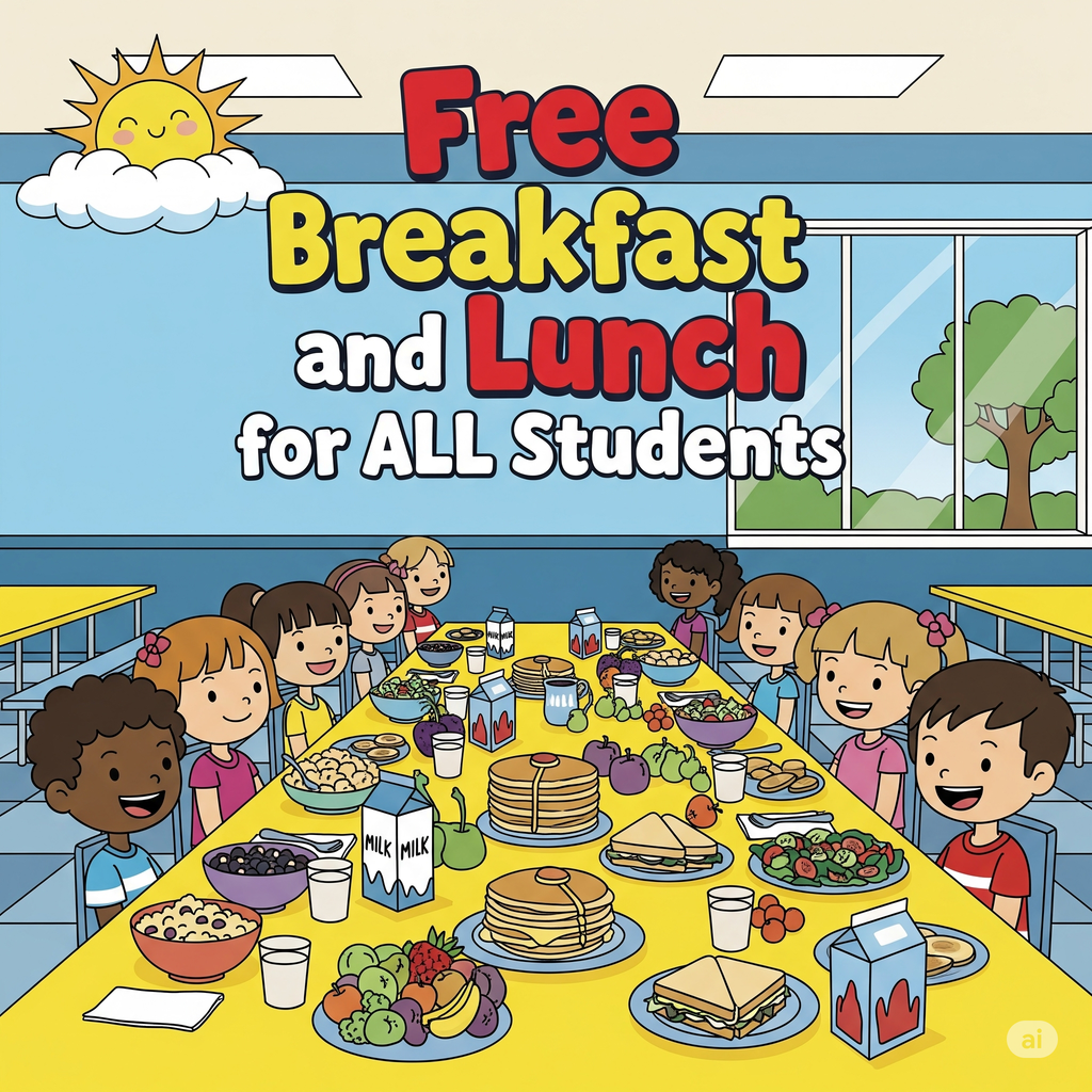 Free Breakfast and Lunch for ALL Students