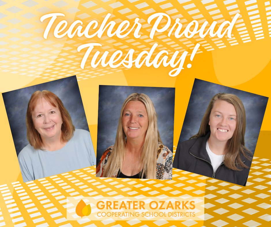 December and January Teacher Proud Tuesday