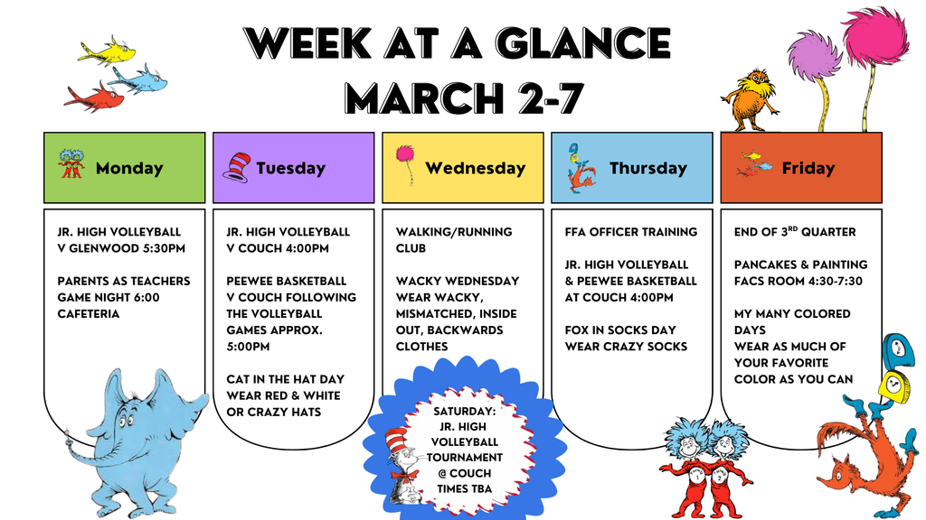 Week at a Glance