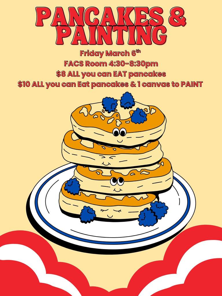 pancakes and painting