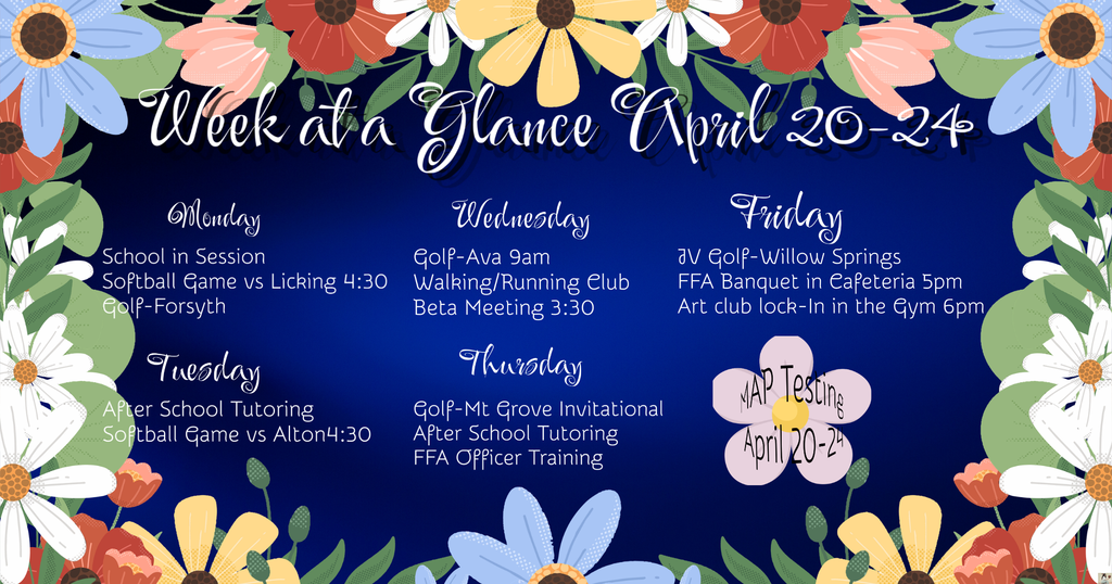 Week at a Glance
