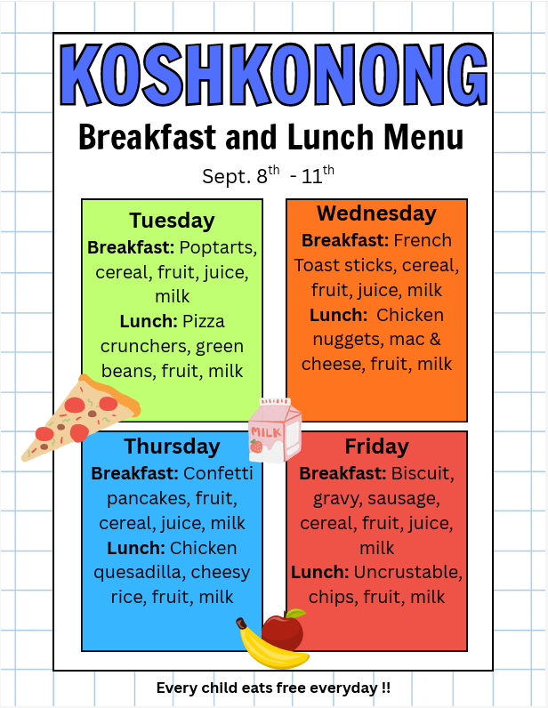 Lunch Menu