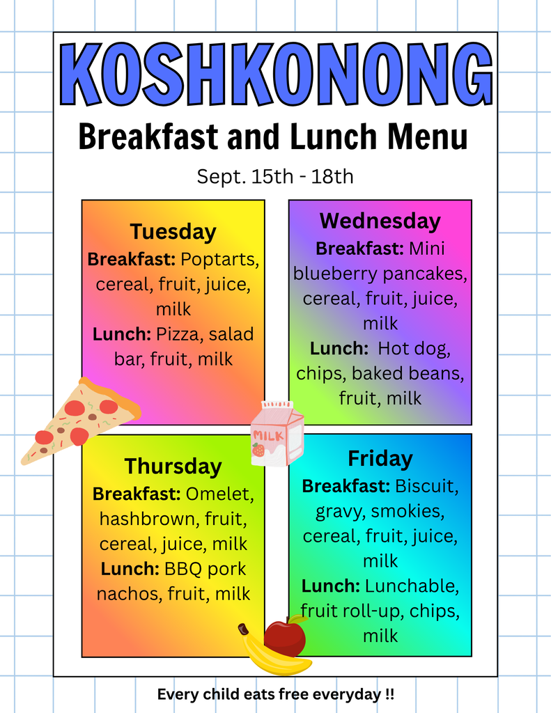Lunch Menu