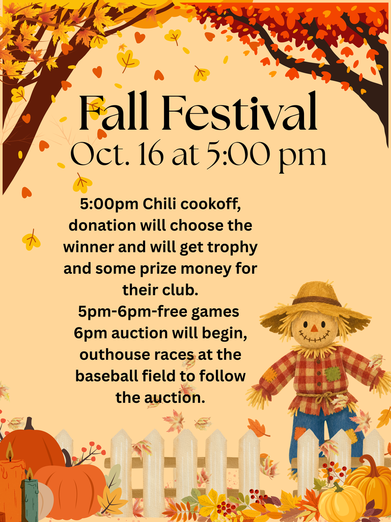 Fall Festival October 16