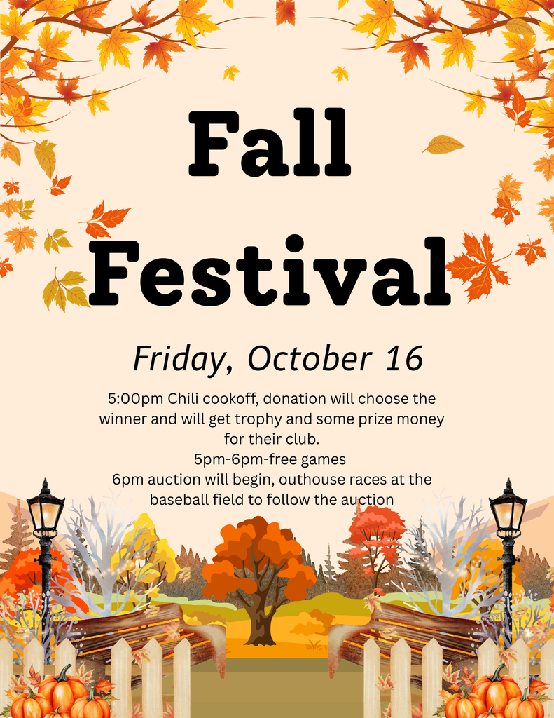 Fall Festival October 16