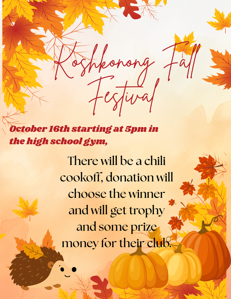 Fall Festival October 16