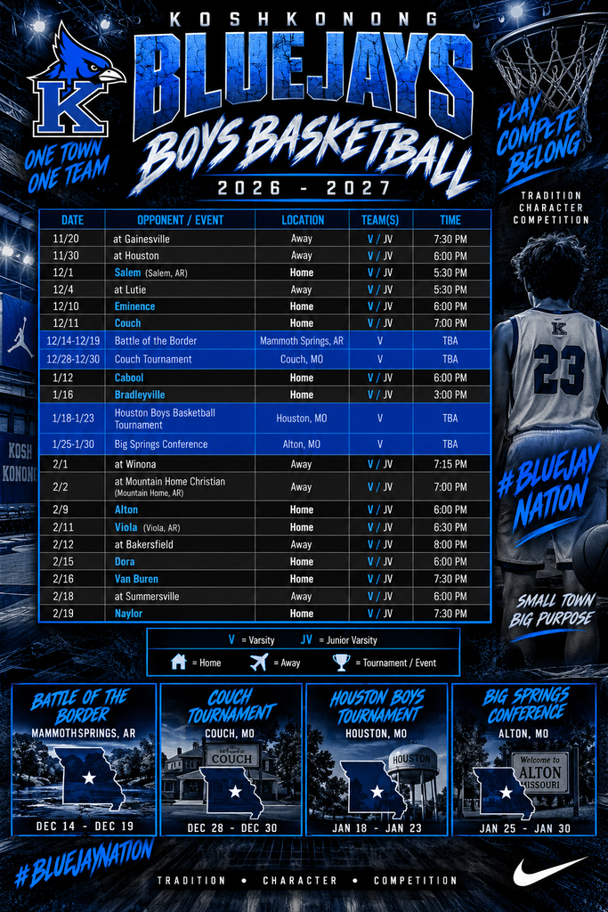 basketball schedule