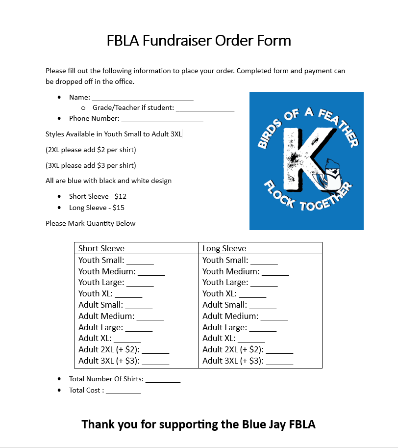 order form