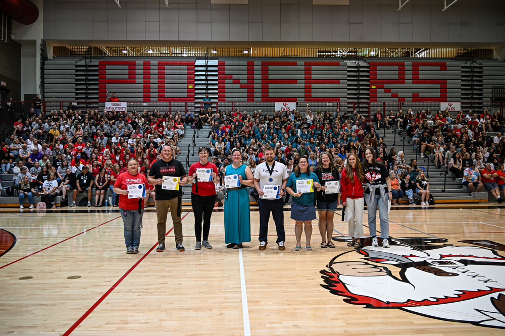 OCSD Staff Award winners