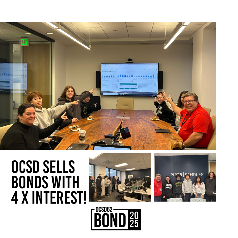 OCSD Sells bonds with 4x interest
