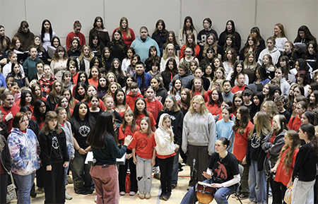 choralpalooza - combine 5th-high school student togethre