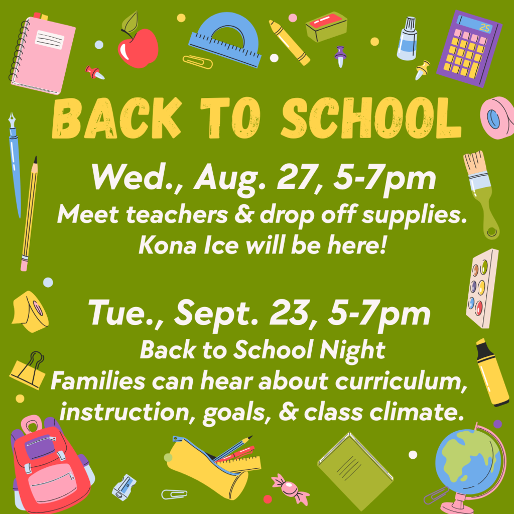 Back to School graphic