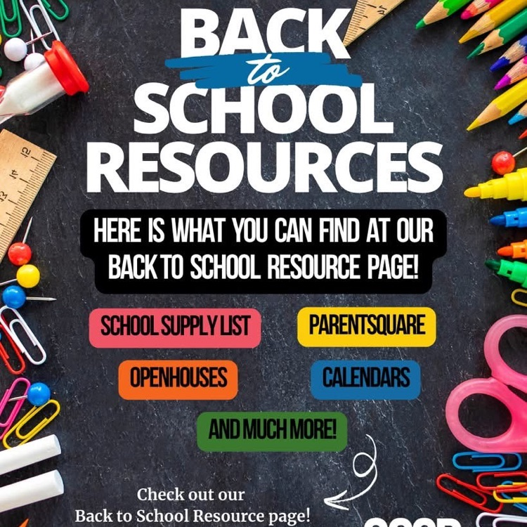 Back to School Resources