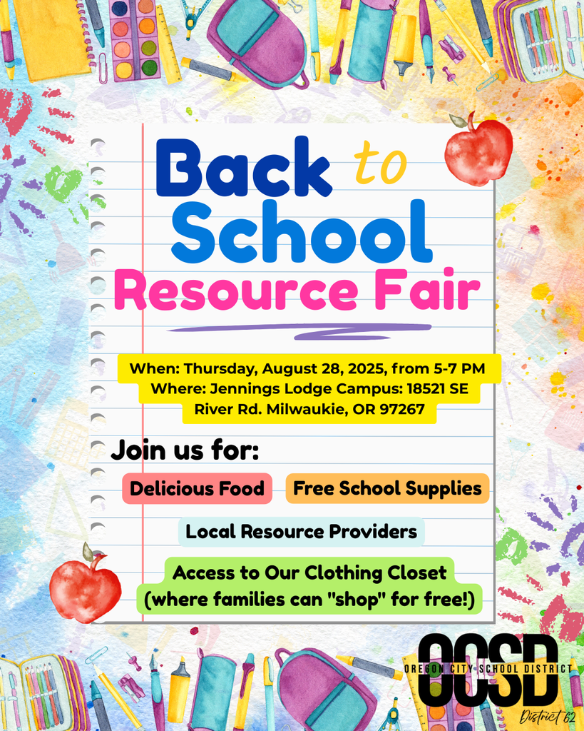 resource Fair flyer