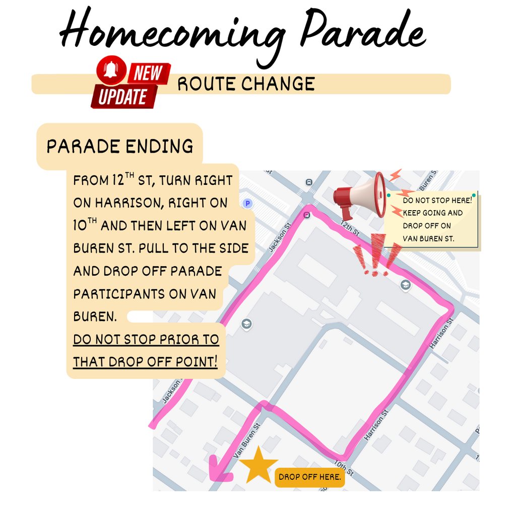 parade route change5