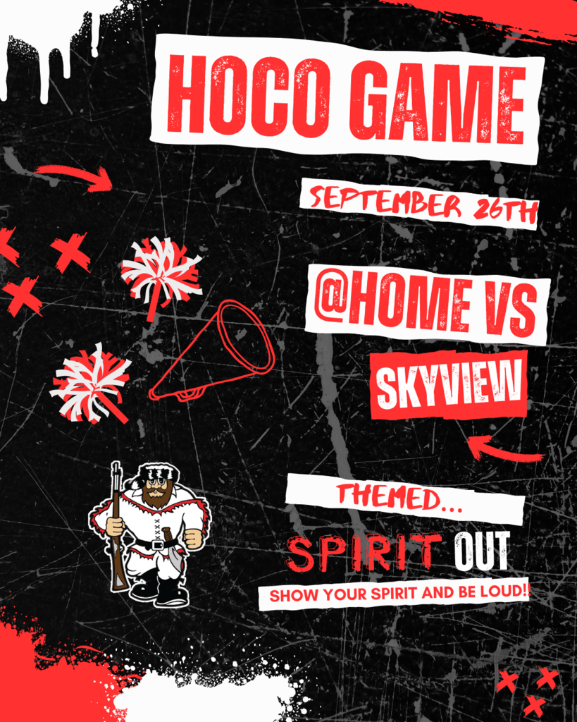 Hoco football game spirit post 
