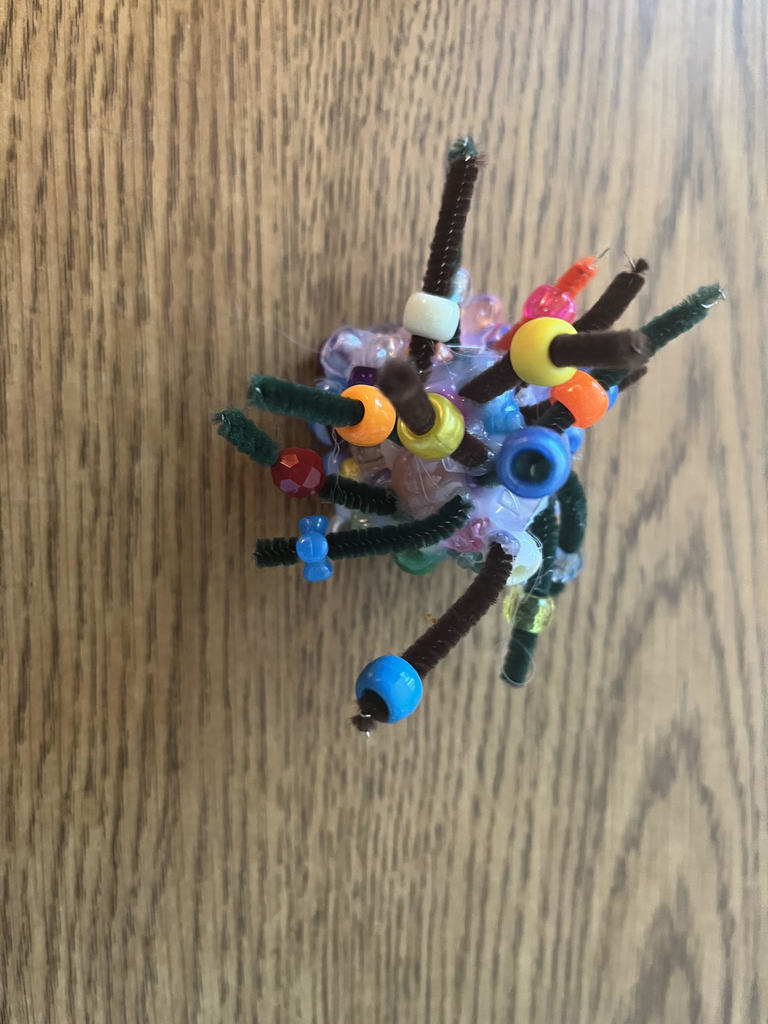 colorful virus designed by a middle schooler