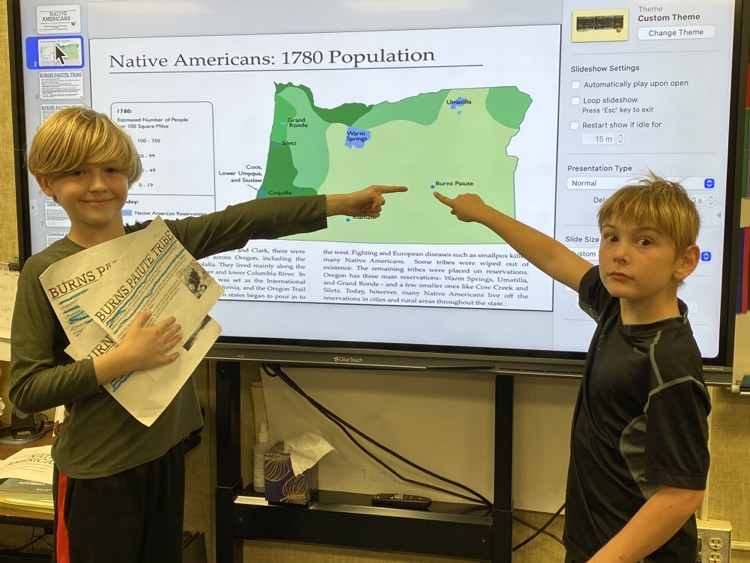 Native Americans presentations