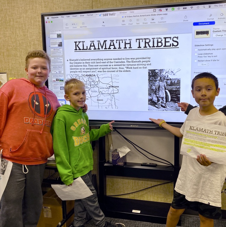 Native Americans presentations