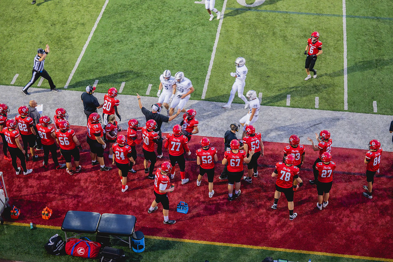 homecoming game football team