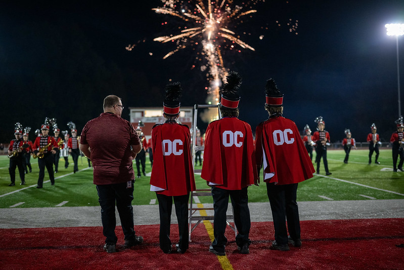 homecoming fireworks