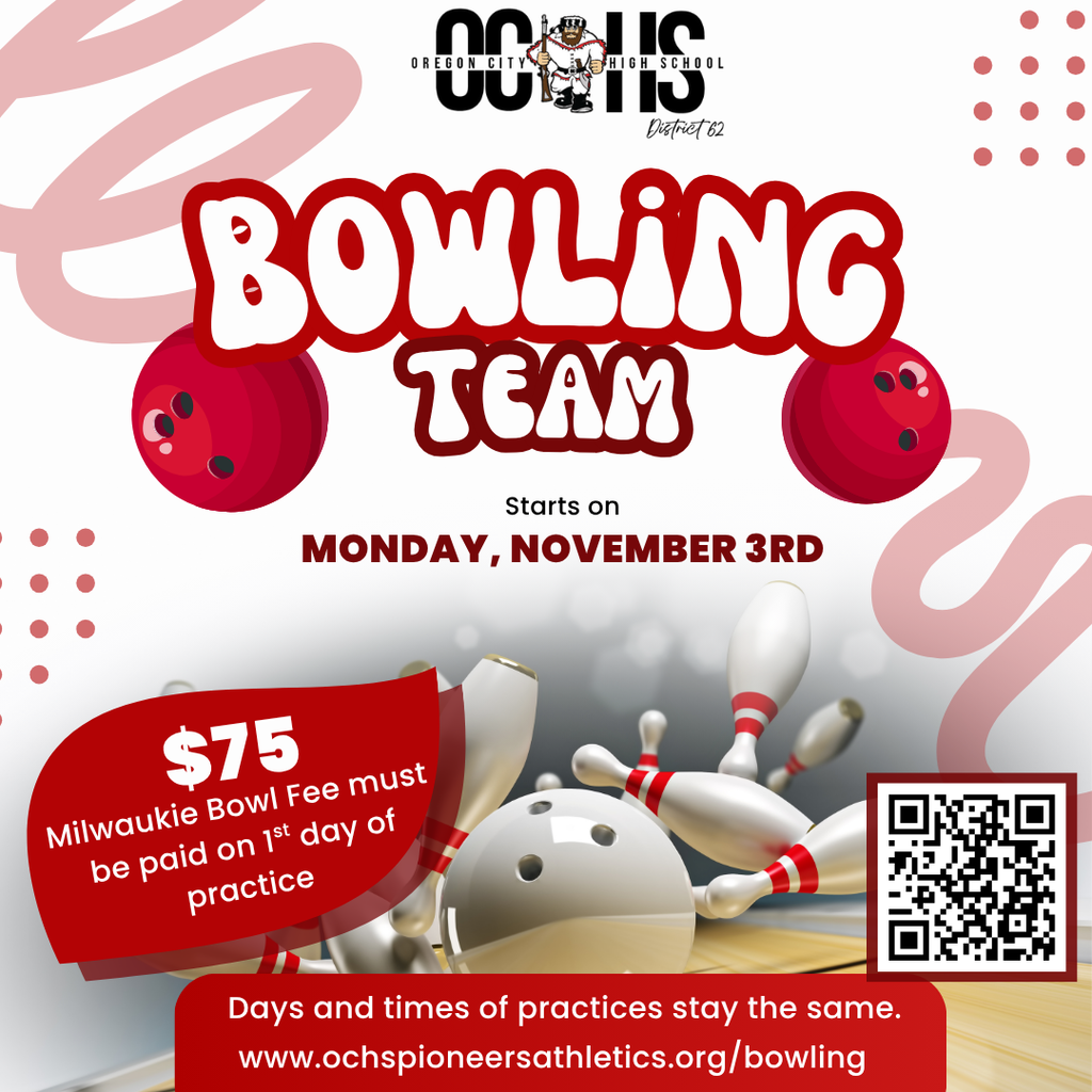 bowling team starts Nov 3