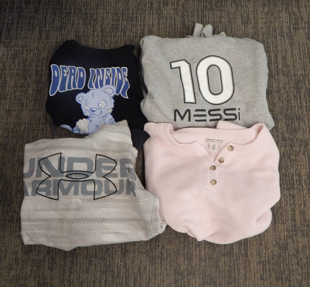 Four shirts
