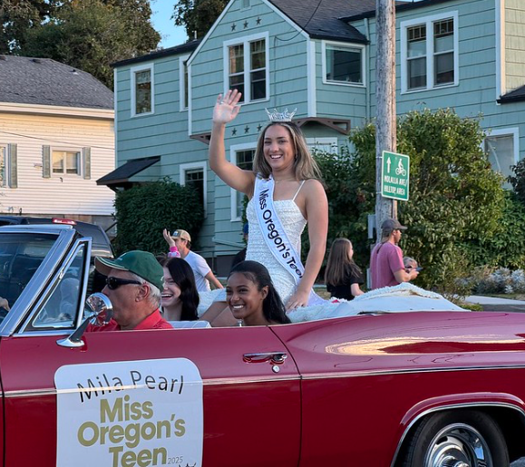 Mila Pearl is Miss Oregon's Teen