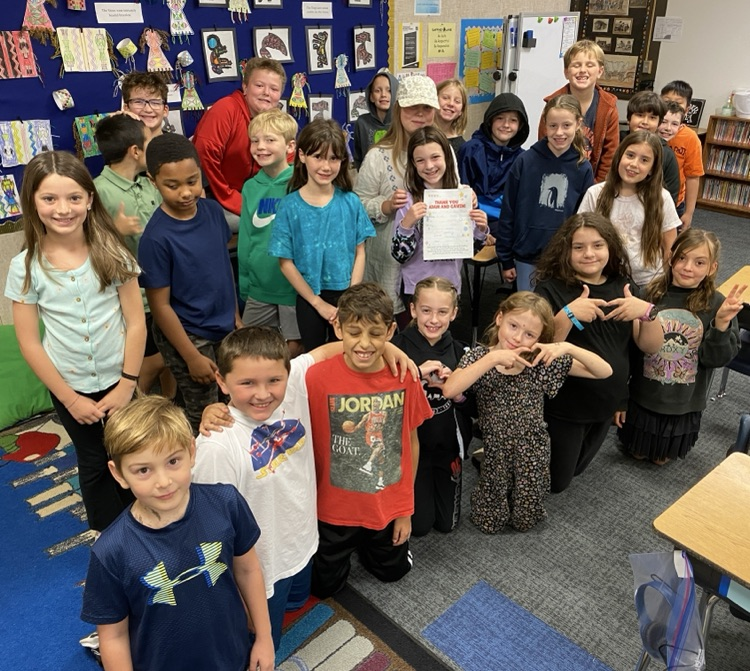 students celebrate our custodians