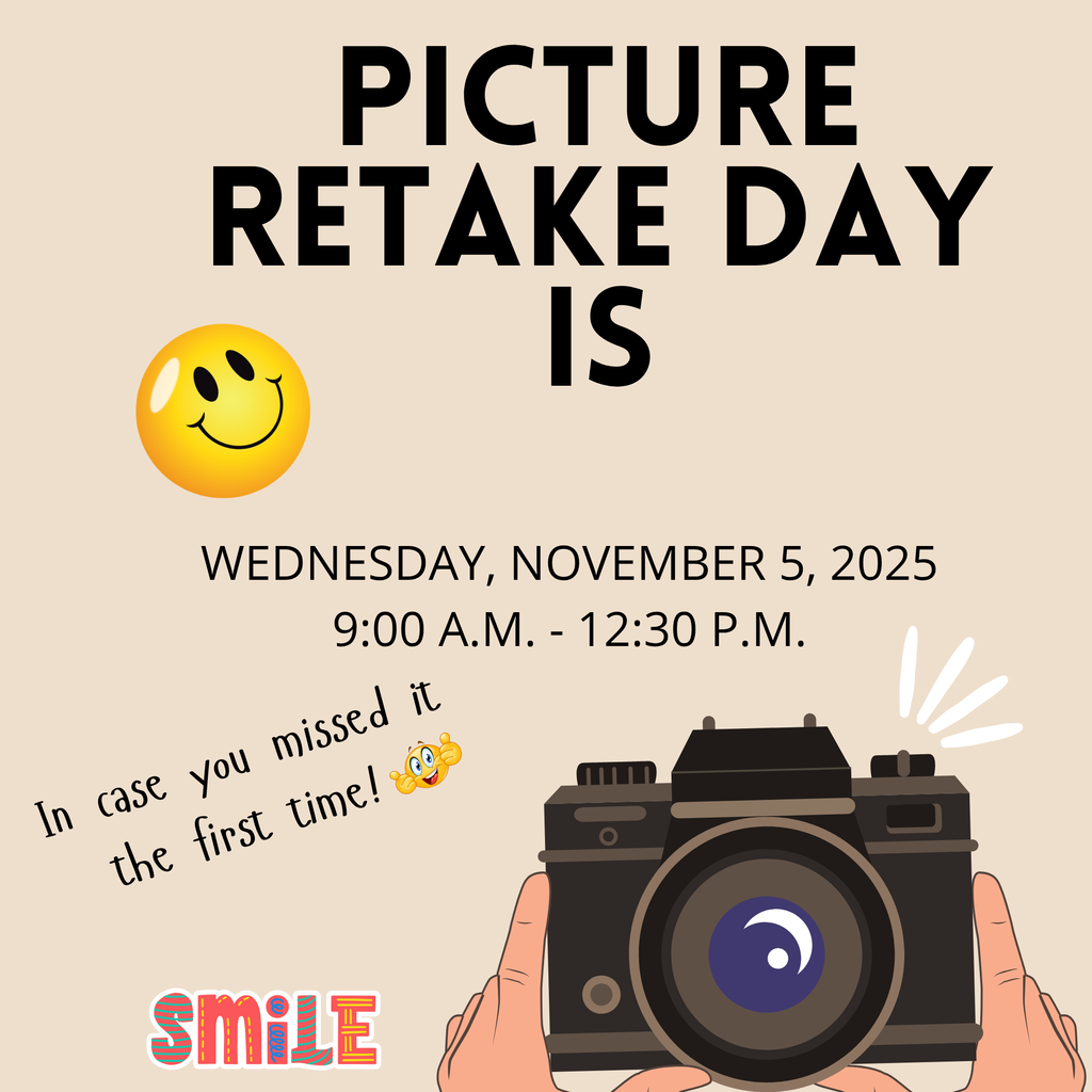 Picture Retake Day  flier