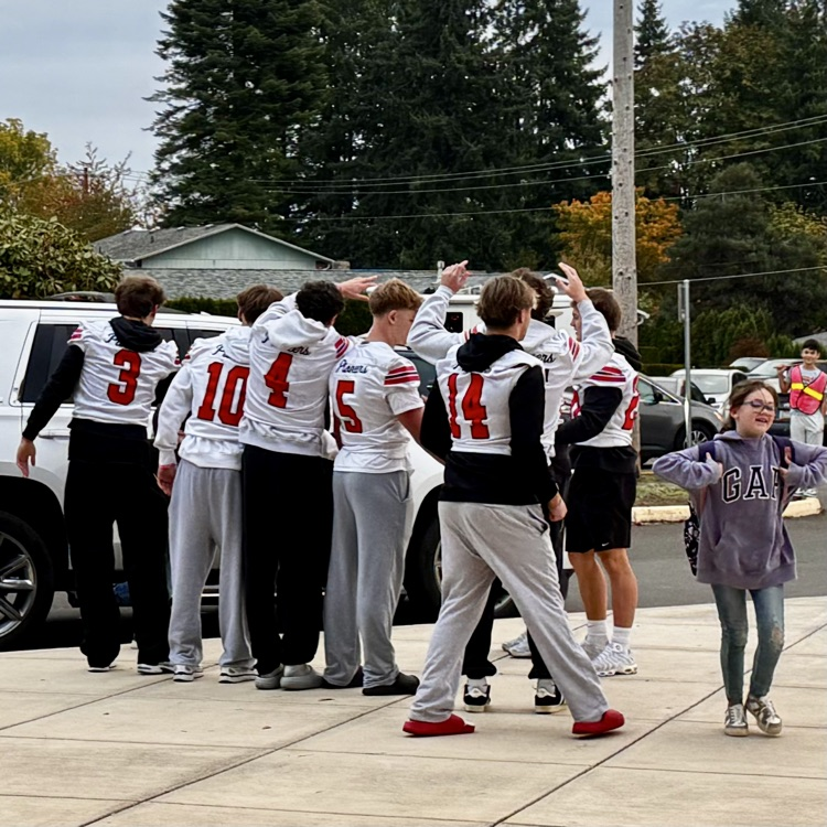 OCHS football team visits Gaffney Lane