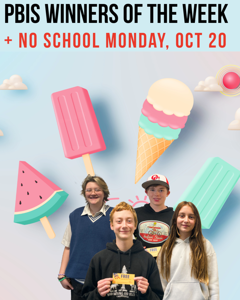 No school for all students on Monday, October 20, 2025