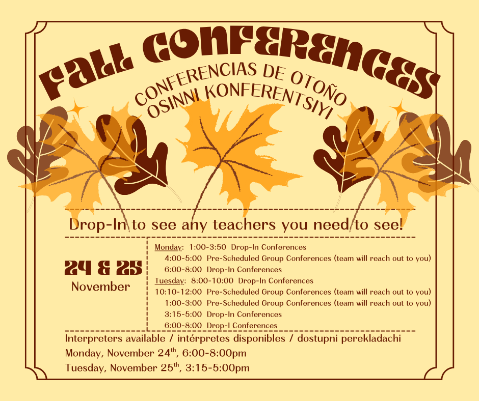 fall conference graphic