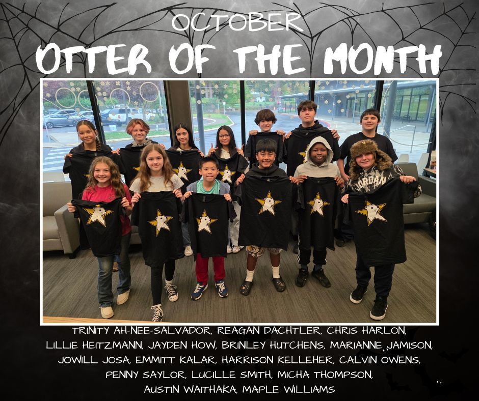 October Otters of the Month