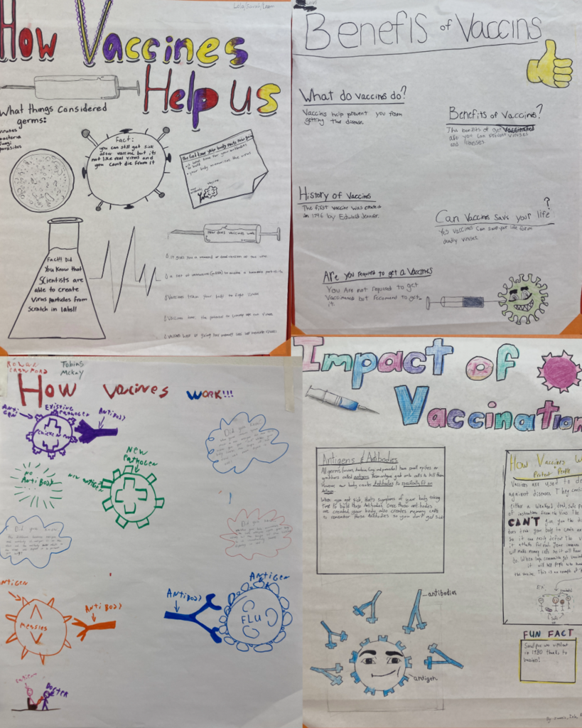 Our Science & Wellness class took on a real-world topic — and nailed it! Check out their PSAs on how vaccines protect us and why they’re key to community wellness. 🌟