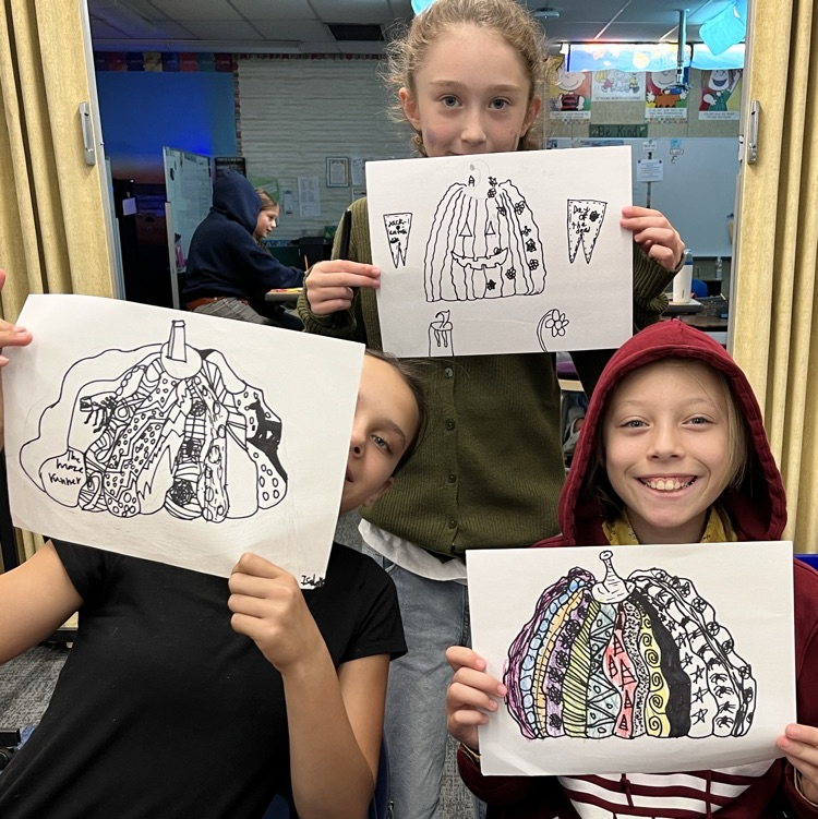 Fall Inspired Pattern Art