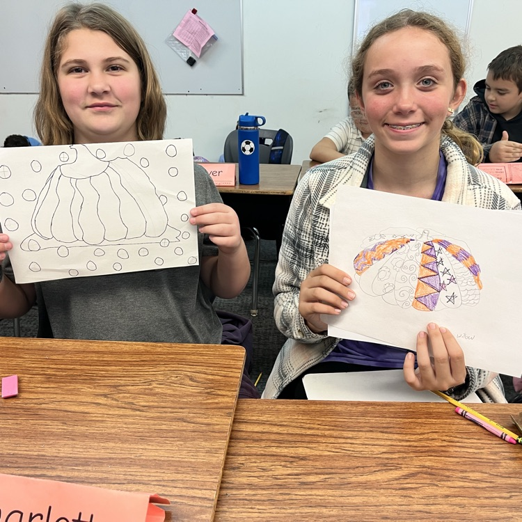 Fall Inspired Pattern Art