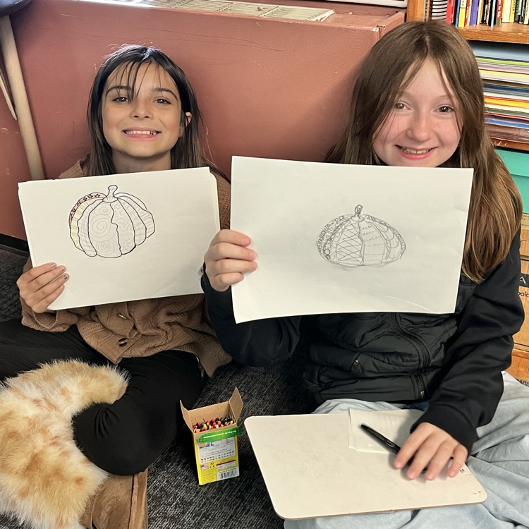 Fall Inspired Pattern Art