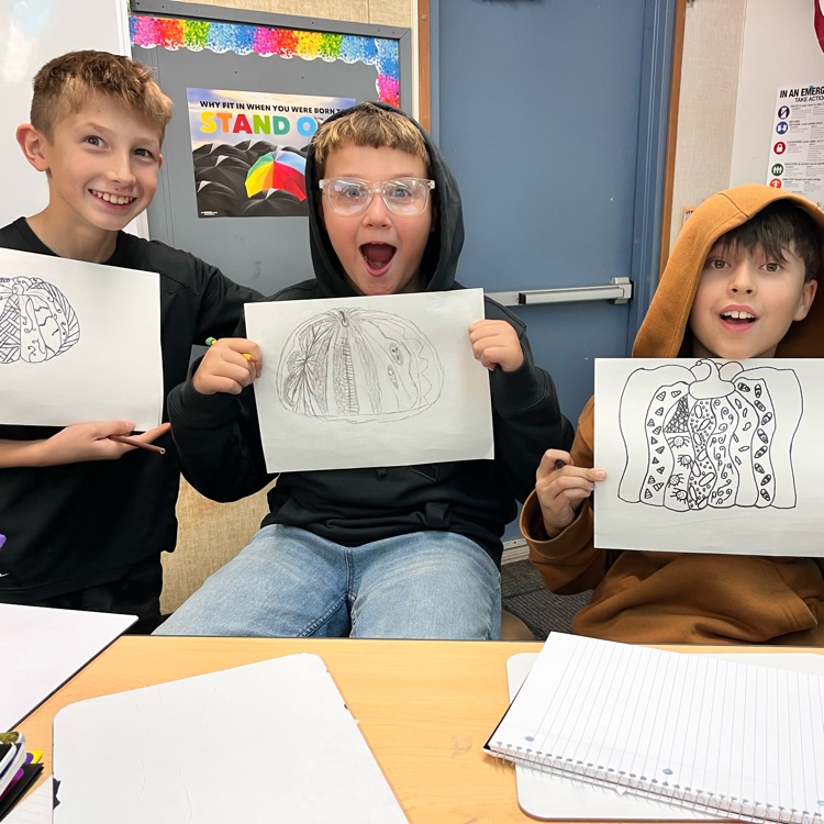 Fall Inspired Pattern Art