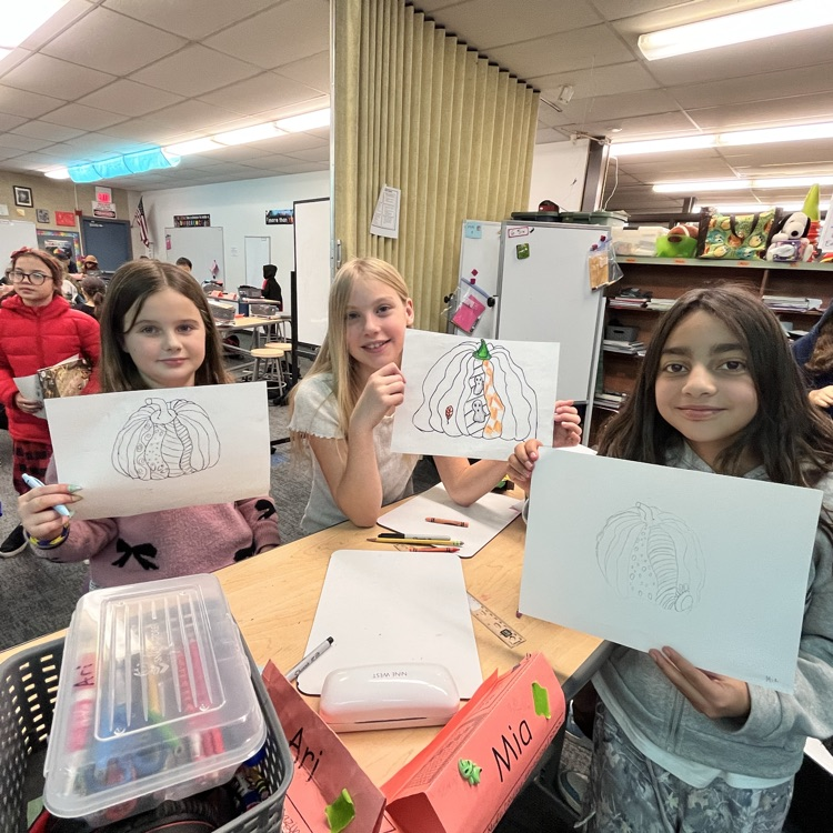 Fall Inspired Pattern Art