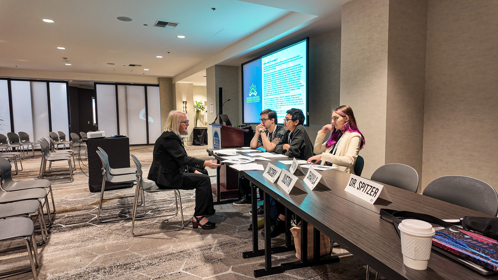 SSAC Students preparing with Superintendent Dr. Spitzer