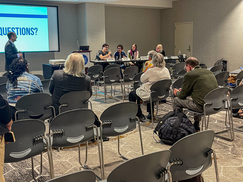 SSAC Students presenting